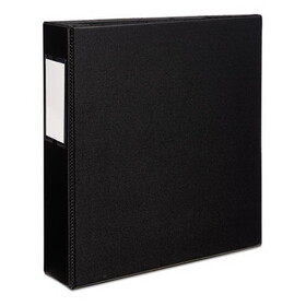 AVERY-DENNISON AVE08502 Durable Binder With Two Booster Ezd Rings, 11 X 8 1/2, 2", Black