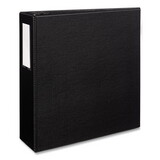 AVERY-DENNISON AVE08802 Durable Binder With Two Booster Ezd Rings, 11 X 8 1/2, 4