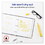 Marks-A-Lot AVE08882 MARKS A LOT Large Desk-Style Permanent Marker, Broad Chisel Tip, Yellow, Dozen (8882), Price/DZ
