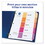 Avery AVE11080 Ready Index Customizable Table Of Contents, Asst Dividers, 5-Tab, Ltr, 3 Sets, Price/PK