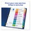 Avery AVE11082 Customizable Table of Contents Ready Index Dividers with Multicolor Tabs, 10-Tab, 1 to 10, 11 x 8.5, White, 3 Sets, Price/PK