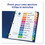 Avery AVE11083 Ready Index Customizable Table Of Contents, Asst Dividers, 12-Tab, Ltr, 3 Sets, Price/PK