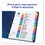 Avery AVE11084 Customizable Table of Contents Ready Index Dividers with Multicolor Tabs, 31-Tab, 1 to 31, 11 x 8.5, White, 1 Set, Price/ST