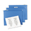 AVERY-DENNISON AVE11137 Laser/inkjet Hanging File Folder Inserts, 1/3 Tab, 3 1/2, White, 100/pack, Price/PK
