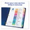 Avery AVE11143 Customizable TOC Ready Index Multicolor Tab Dividers, 15-Tab, 1 to 15, 11 x 8.5, White, Traditional Color Tabs, 1 Set, Price/ST
