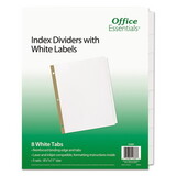 Avery AVE11337 Index Dividers W/white Labels, 8-Tab, Letter, 5 Sets