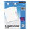 Avery AVE11374 Avery-Style Legal Exhibit Side Tab Divider, Title: A-Z, Letter, White, Price/ST