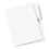Avery AVE11381 Avery-Style Legal Exhibit Side Tab Divider, Title: 1-10, Letter, White, Price/ST