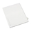 Avery AVE11913 Preprinted Legal Exhibit Side Tab Index Dividers, Avery Style, 10-Tab, 3, 11 x 8.5, White, 25/Pack, Price/PK