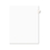 Avery AVE11913 Preprinted Legal Exhibit Side Tab Index Dividers, Avery Style, 10-Tab, 3, 11 x 8.5, White, 25/Pack, Price/PK