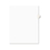 Avery AVE11917 Preprinted Legal Exhibit Side Tab Index Dividers, Avery Style, 10-Tab, 7, 11 x 8.5, White, 25/Pack, Price/PK