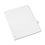 Avery AVE11918 Preprinted Legal Exhibit Side Tab Index Dividers, Avery Style, 10-Tab, 8, 11 x 8.5, White, 25/Pack, Price/PK