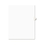 Avery AVE11920 Preprinted Legal Exhibit Side Tab Index Dividers, Avery Style, 10-Tab, 10, 11 x 8.5, White, 25/Pack, Price/PK