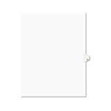 Avery AVE11924 Avery-Style Legal Exhibit Side Tab Divider, Title: 14, Letter, White, 25/pack