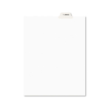 Avery AVE12385 Avery-Style Preprinted Legal Bottom Tab Dividers, Exhibit L, Letter, 25/pack