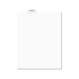 Avery AVE12387 Avery-Style Preprinted Legal Bottom Tab Dividers, Exhibit N, Letter, 25/pack