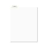 Avery AVE12388 Avery-Style Preprinted Legal Bottom Tab Dividers, Exhibit O, Letter, 25/pack