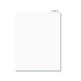 Avery AVE12394 Avery-Style Preprinted Legal Bottom Tab Dividers, Exhibit U, Letter, 25/pack