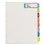 Avery 14441 Big Tab Printable Large White Label Tab Dividers, 8-Tab, Letter, 20 per pack, Price/PK