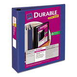 AVERY-DENNISON AVE17034 Durable View Binder W/slant Rings, 11 X 8 1/2, 2