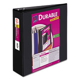 AVERY-DENNISON AVE17041 Durable View Binder W/slant Rings, 11 X 8 1/2, 3