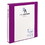 Avery 17294 Durable View Binder with DuraHinge and Slant Rings, 3 Rings, 1" Capacity, 11 x 8.5, Purple, Price/EA