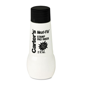 Carter'S AVE21448 Neat-Flo Stamp Pad Inker, 2 oz Bottle, Black