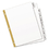 Avery AVE23078 Write & Erase Big Tab Paper Dividers, 8-Tab, Letter, Price/ST