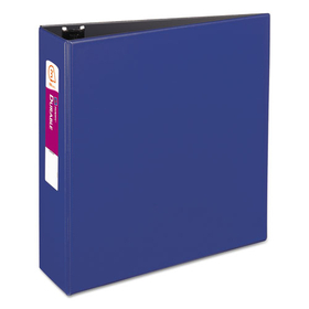 Avery AVE27651 Durable Binder With Slant Rings, 11 X 8 1/2, 3", Blue