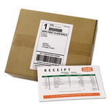 Avery 27900 Shipping Labels with Paper Receipt Bulk Pack, Inkjet/Laser Printers, 5.06 x 7.63, White, 100/Box