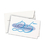 Avery AVE3378 Textured Half-Fold Greeting Cards, Inkjet, 5 1/2 X 8 1/2, Wht, 30/bx W/envelopes, Price/BX