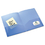 AVERY-DENNISON AVE47811 Plastic Two-Pocket Folder, 20-Sheet Capacity, Translucent Blue, Price/EA