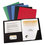 AVERY-DENNISON AVE47975 Two-Pocket Folder, Prong Fastener, Letter, 1/2" Capacity, Dark Blue, 25/box, Price/BX