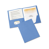 AVERY-DENNISON AVE47976 Two-Pocket Folder, Prong Fastener, Letter, 1/2