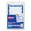 Avery AVE5144 Printable Adhesive Name Badges, 3.38 x 2.33, Blue Border, 100/Pack, Price/PK