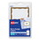 Avery AVE5146 Printable Adhesive Name Badges, 3.38 x 2.33, Gold Border, 100/Pack, Price/PK