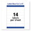 AVERY-DENNISON AVE5162 Easy Peel Laser Address Labels, 1 1/3 X 4, White, 1400/box, Price/BX