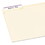 AVERY-DENNISON AVE5666 Permanent File Folder Labels, Trueblock, Inkjet/laser, Purple Border, 750/pack, Price/PK