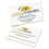 AVERY-DENNISON AVE5876 Two-Side Printable Clean Edge Business Cards, Laser, 2 X 3 1/2, Ivory, 200/pack, Price/PK