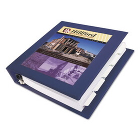 Avery AVE68059 Framed View Heavy-Duty Binder W/locking 1-Touch Ezd Rings, 1 1/2" Cap, Navy Blue