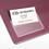AVERY-DENNISON AVE73720 Self-Adhesive Business Card Holders, Top Load, 3-1/2 X 2, Clear, 10/pack, Price/PK