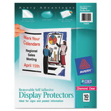 Avery AVE74404 Top-Load Display Sheet Protectors, Letter, 10/pack