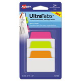 Avery AVE74753 Ultra Tabs Repositionable Tabs, Standard: 2