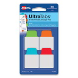 Avery AVE74760 Ultra Tabs Repositionable Tabs, Mini Tabs: 1