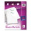 Avery AVE75243 Binder Pockets, 3-Hole Punched, 9.25 x 11, Clear, 5/Pack, Price/PK