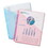 AVERY-DENNISON AVE75254 Binder Pockets, 3-Hole Punched, 9.25 x 11, Assorted Colors, 5/Pack, Price/PK