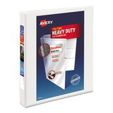 Avery AVE79199 Heavy-Duty View Binder with DuraHinge and One Touch EZD Rings, 3 Rings, 1