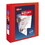 Avery AVE79225 Heavy-Duty View Binder with DuraHinge and One Touch EZD Rings, 3 Rings, 2" Capacity, 11 x 8.5, Red, Price/EA