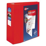 Avery AVE79327 Heavy-Duty View Binder W/locking 1-Touch Ezd Rings, 5