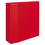 AVERY-DENNISON AVE79584 Heavy-Duty Binder With One Touch Ezd Rings, 11 X 8 1/2, 4" Capacity, Red, Price/EA